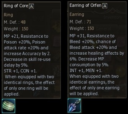 Replica Epic Jewelry stats